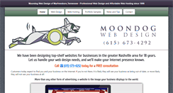 Desktop Screenshot of doctormoondog.com