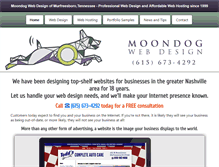 Tablet Screenshot of doctormoondog.com